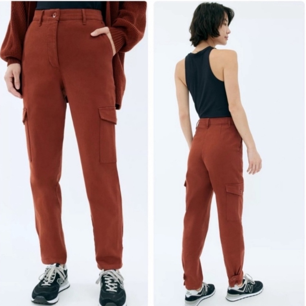 Aritzia Wilfred Free Women's Rust Cargo Pants